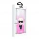 Karl Lagerfeld Iconic Gradient Case - дизайнерски кейс с висока защита за Samsung Galaxy S20 (розов) 1