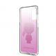 Karl Lagerfeld Iconic Gradient Case - дизайнерски кейс с висока защита за Samsung Galaxy S20 (розов) 7