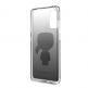Karl Lagerfeld Iconic Gradient Case - дизайнерски кейс с висока защита за Samsung Galaxy S20 (черен) 7
