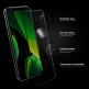 Green Cell Clarity 3D Full Cover Glass - калено стъклено защитно покритие за целия дисплей на iPhone 11, iPhone XR (прозрачен-черен) 2