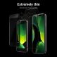 Green Cell Clarity 3D Full Cover Glass - калено стъклено защитно покритие за целия дисплей на iPhone 11, iPhone XR (прозрачен-черен) 3