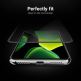 Green Cell Clarity 3D Full Cover Glass - калено стъклено защитно покритие за целия дисплей на iPhone 11, iPhone XR (прозрачен-черен) 4