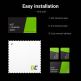 Green Cell Clarity 3D Full Cover Glass - калено стъклено защитно покритие за целия дисплей на iPhone 11, iPhone XR (прозрачен-черен) 6
