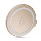 Vonmahlen Aura Qi Wireless Charging Pad - поставка (пад) за безжично зареждане с технология за бързо зареждане (15W) за Qi съвместими устройства (златист-кожен) 4