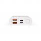 Vonmahlen Evergreen QC 3.0 Power Bank 10000 mAh - външна батерия с два USB изхода и USB-C порт и технология за бързо зареждане (сребрист) 5