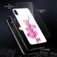 Vennus Magic Case Design 3 - силиконов (TPU) калъф със стъклен гръб за Samsung Galaxy S10 (бял) 2