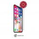 Force Case 360 Screen Protector Back and Front Glass - калени стъклени защитни покрития за дисплея и задната част на iPhone XS, iPhone X (прозрачен) 2