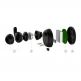PaMu X13 TWS In-Ear Headset - иновативни безжични Bluetooth слушалки с микрофон (черен)  4