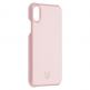 Foxwood Genuine Leather Hardshell Case - кожен кейс (естествена кожа) за iPhone XS, iPhone X (розов) 4