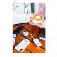 Richmond and Finch Pink Marble 5200 mAh - външна батерия с USB изход за мобилни устройства (бял) 5