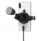 Mophie Wireless Charging Vent Mount - магнитна поставка за радиатора на кола с безжично зареждане за Qi съвместими смартфони 3