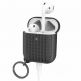 Catalyst Airpods Keyring Case - силиконов калъф с карабинер за Apple Airpods & Apple Airpods 2 (черен) 1