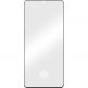 Displex Real Glass 10H Protector 3D Full Cover FPS - калено стъклено защитно покритие с поддръжка на сензора за отпечатъци за дисплея на Samsung Galaxy S20 Ultra (черен-прозрачен) 2