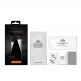 Eiger Mountain Glass Black Anti-Spy Privacy Filter Tempered Glass - калено стъклено защитно покритие с определен ъгъл на виждане за дисплея на iPhone SE (2020), iPhone 8, iPhone 7 1