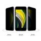 Eiger Mountain Glass Black Anti-Spy Privacy Filter Tempered Glass - калено стъклено защитно покритие с определен ъгъл на виждане за дисплея на iPhone SE (2020), iPhone 8, iPhone 7 2