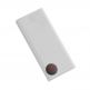 Baseus Mulight Power Bank with Digital Display Quick Charge 45W (PPMY-A01) - външна батерия 20000 mAh с 2xUSB-A и USB-C изходи за зареждане на смартфони и таблети (бял) 3