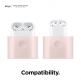 Elago Airpods Charging Station Pro - силиконова док станция за зареждане на Apple Airpods & Apple Airpods Pro (розова) 5