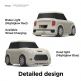 Elago Airpods Mini Car Design Silicone Case - силиконов калъф с карабинер за Apple Airpods и Apple Airpods 2 (бял)  4