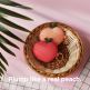 Elago Airpods Pro Peach Design Silicone Case - силиконов калъф с карабинер за Apple Airpods Pro (оранжев) 1