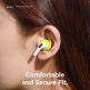 Elago Airpods Pro Earbuds Hooks - антибактериални силиконови калъфчета с вградени кукички за Apple Airpods Pro (4 чифта) (жълт-фосфор) 3