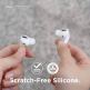 Elago Airpods Pro Earbuds Cover Plus Tips - антибактериални силиконови калъфчета с вградени тапички за Apple Airpods Pro (6 чифта) (бял-фосфор) 6