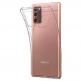 Spigen Liquid Crystal Case - тънък качествен силиконов (TPU) калъф за Samsung Galaxy Note 20 (прозрачен)  13