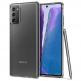 Spigen Liquid Crystal Case - тънък качествен силиконов (TPU) калъф за Samsung Galaxy Note 20 (прозрачен)  16