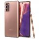 Spigen Liquid Crystal Case - тънък качествен силиконов (TPU) калъф за Samsung Galaxy Note 20 (прозрачен)  17