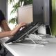 4smarts Foldable Aluminium Stand for Laptops - сгъваема алуминиева поставка за MacBook и лаптопи до 17 инча (сребрист) 6
