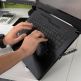 4smarts Foldable Aluminium Stand for Laptops - сгъваема алуминиева поставка за MacBook и лаптопи до 17 инча (сребрист) 7