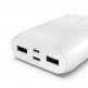 Belkin Power Bank Boost Charge 10000mAh - външна батерия 10000 mAh с 2xUSB-A и USB-C изходи за зареждане на смартфони и таблети (бял) 1