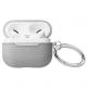 Spigen Urban Fit Case - хибриден удароустойчив кейс с карабинер за Apple Airpods Pro (сив) 2