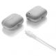 Spigen Urban Fit Case - хибриден удароустойчив кейс с карабинер за Apple Airpods Pro (сив) 7