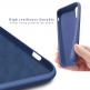 Vennus Silicone Case Lite - силиконов (TPU) калъф за Huawei P40 Lite (тъмносин) 7