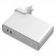 Baseus GaN Charger 45W Power Bank (PPNLD-F02) - външна батерия 10000 mAh и захранване за ел. мрежа с 2 x USB-C изходи и GaN технология (бял) 2