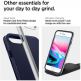 Spigen Neo Hybrid Case - хибриден кейс с висока степен на защита за iPhone SE (2020), iPhone 8, iPhone 7 (тъмносин-сребрист) 6