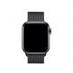 Tactical 339 Milanese Loop Magnetic Stainless Steel Band - стоманена, неръждаема каишка за Apple Watch 42мм, 44мм (черен) 2