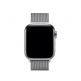Tactical 338 Milanese Loop Magnetic Stainless Steel Band - стоманена, неръждаема каишка за Apple Watch 38мм, 40мм (сребрист) 2
