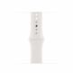 Apple Watch SE GPS, 40mm Silver Aluminium Case with White Sport Band - умен часовник от Apple  2