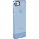 Incase Protective Cover - удароустойчив силиконов (TPU) калъф за iPhone SE (2020), iPhone 8, iPhone 7 (син) 1
