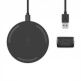 Belkin Boost Charge Wireless Charging Pad 10W + QC 3.0 Wall Charger + Cable - поставка (пад) за безжично захранване за Apple, Samsung, LG, Sony и други QI съвместими устройства (черен) 3
