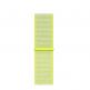 Apple Sport Loop Band Flash Light - оригинална текстилна каишка за Apple Watch 38мм, 40мм (сигнално жълто) 1