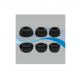 Soft Silicone Earplug - 4 броя силиконови тапи за Apple Airpods Pro (размер M) (черен) 2