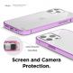 Elago Hybrid Case - хибриден удароустойчив кейс за iPhone 12 Pro Max (лилав) 4