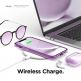 Elago Hybrid Case - хибриден удароустойчив кейс за iPhone 12 Pro Max (лилав) 6