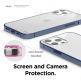 Elago Hybrid Case - хибриден удароустойчив кейс за iPhone 12 Pro Max (тъмносин) 4
