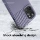 Elago Cushion Case - удароустойчив силиконов (TPU) калъф за iPhone 12 Pro Max (лилав) 3