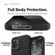 Elago Cushion Case - удароустойчив силиконов (TPU) калъф за iPhone 12 Pro Max (черен) 2