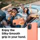Elago Soft Silicone Case - силиконов (TPU) калъф за iPhone 12, iPhone 12 Pro (оранжев) 5