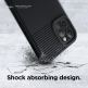 Elago Cushion Case - удароустойчив силиконов (TPU) калъф за iPhone 12, iPhone 12 Pro (черен) 3